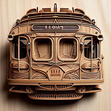 3D model Tram pam pam (STL)